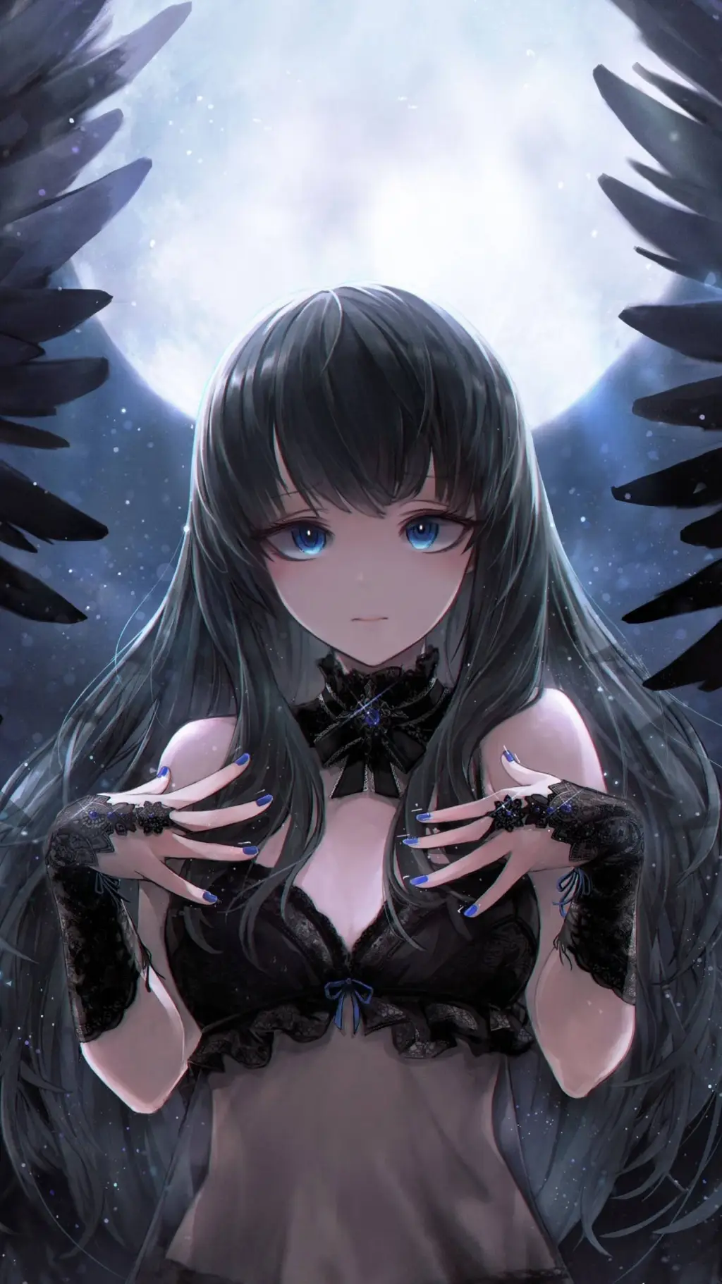 ai character: Luna background