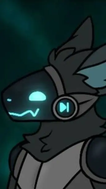 ai character: Protogen 75 background