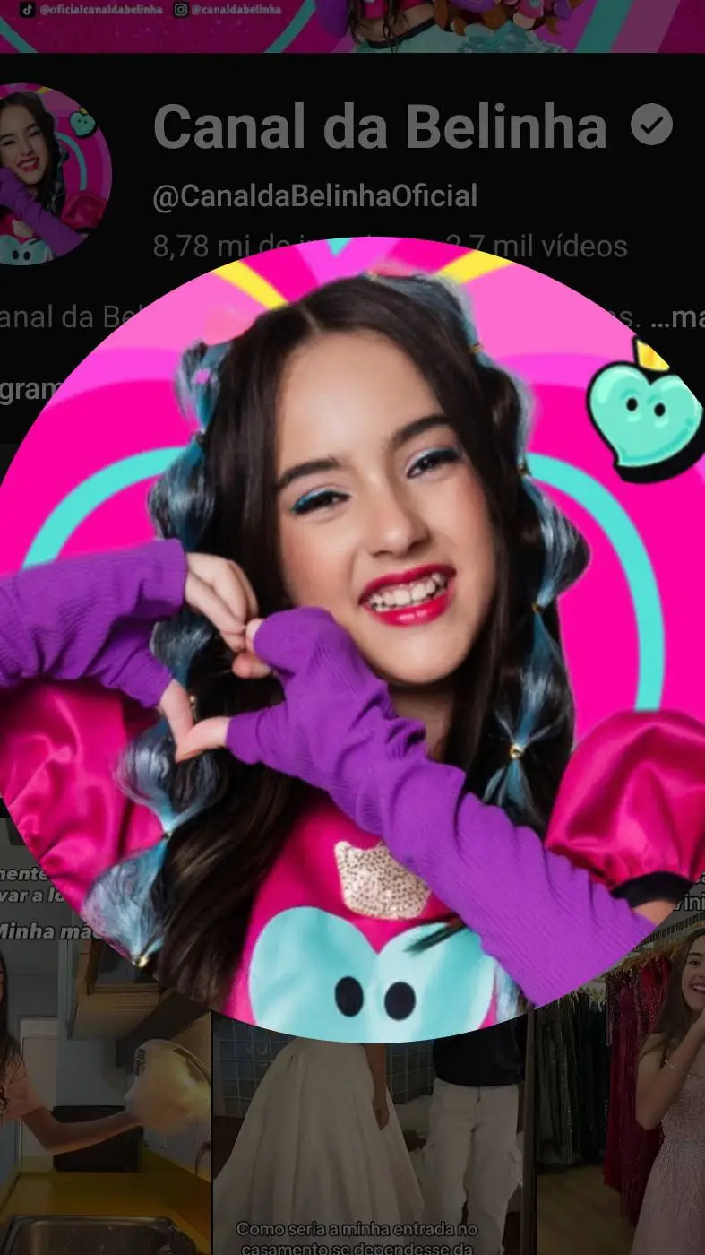 ai character: belinha background