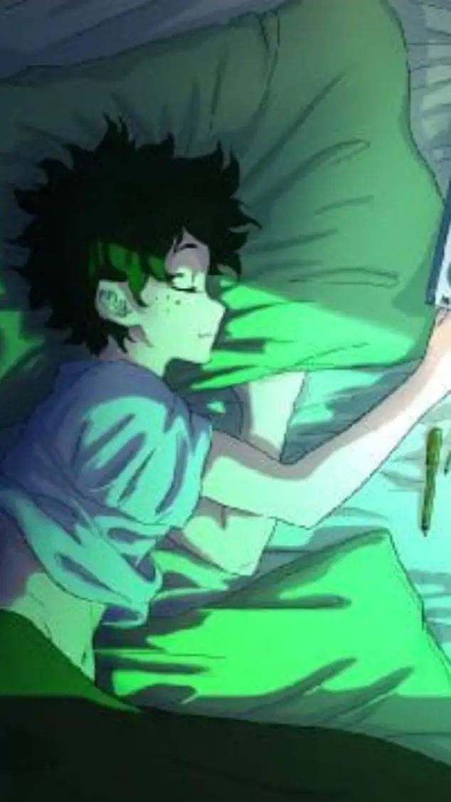 ai character: Deku background