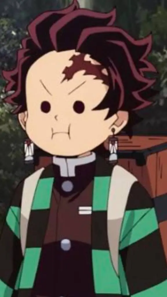 ai character: tanjiro  background