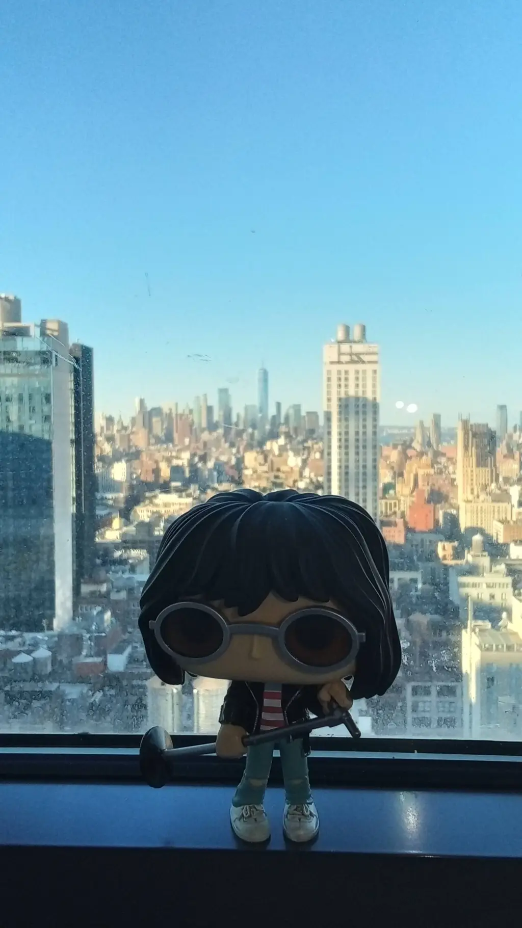 ai character: Joey Ramone background