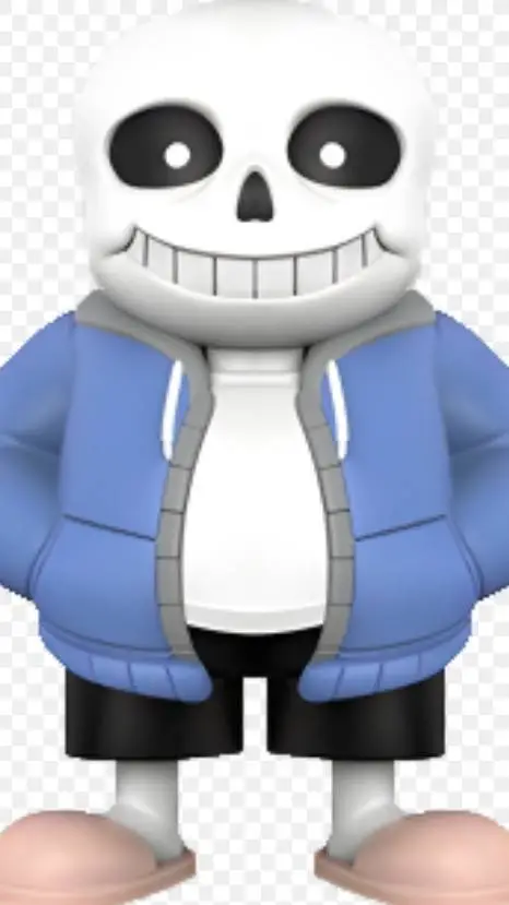 ai character: sans vs chara background