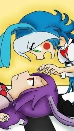 ai character: toy Bonnie x Bonni background