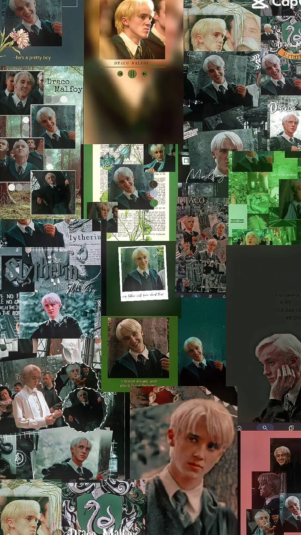 ai character: draco malfoy background