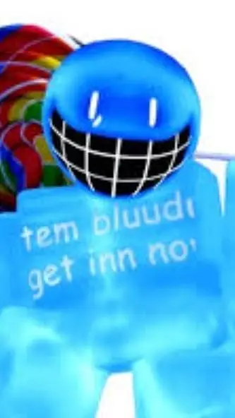 ai character: bluedude background