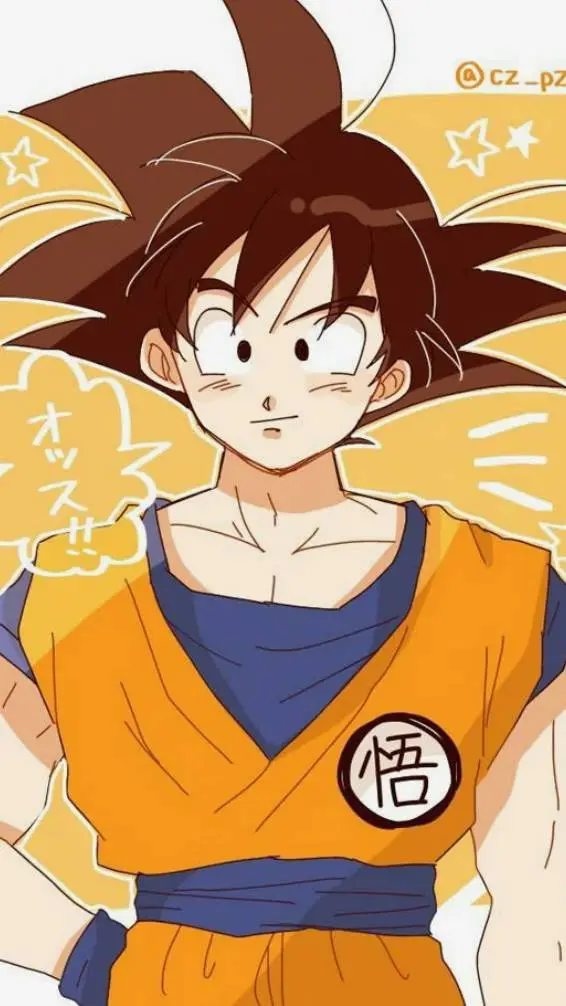 ai character: Goku  background