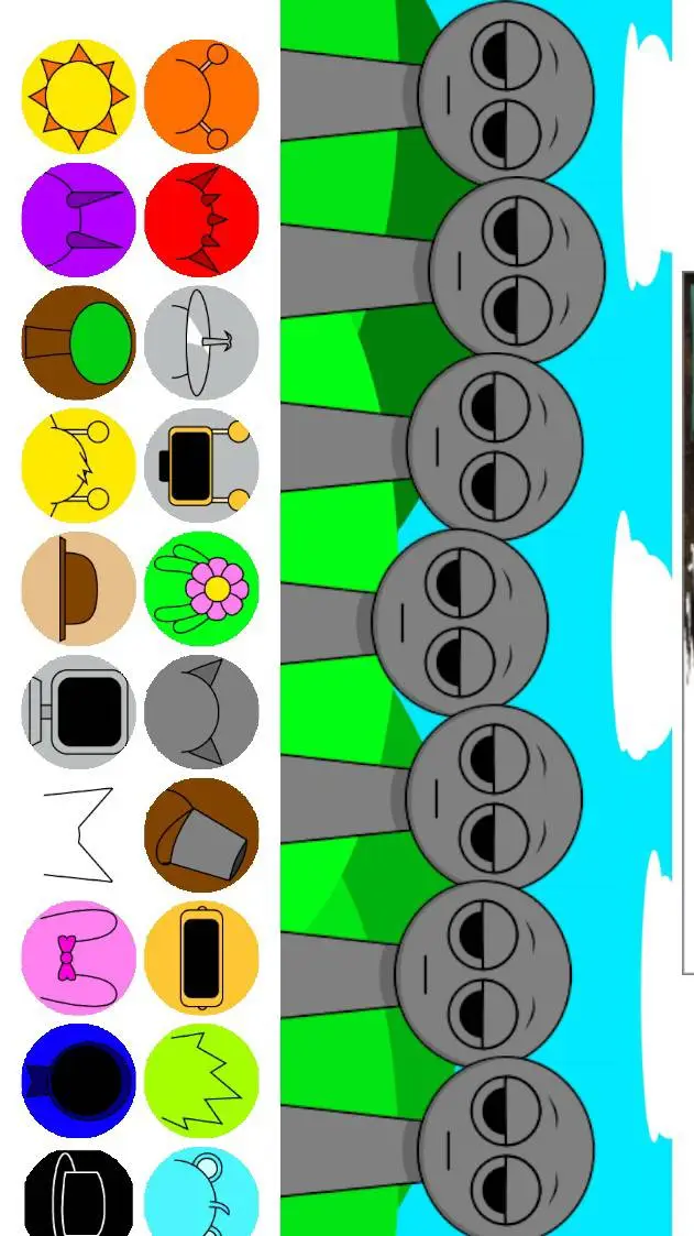 ai character: sprunki hahahah✨ background