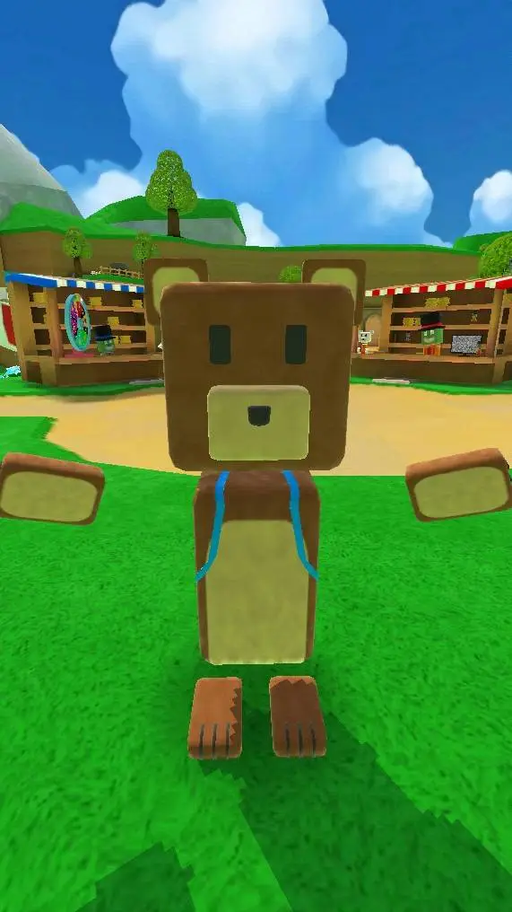 ai character: Bare 2 background