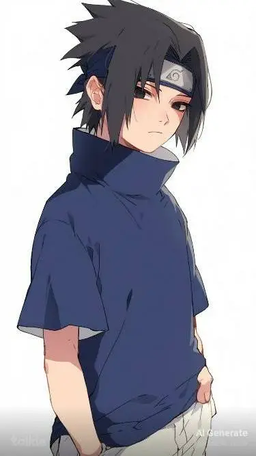 ai character: Sasuke Uchiha background