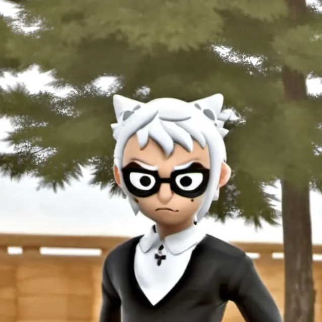 chat with ai character: Black Cat Man
