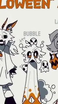 ai character: fpe Halloween  background