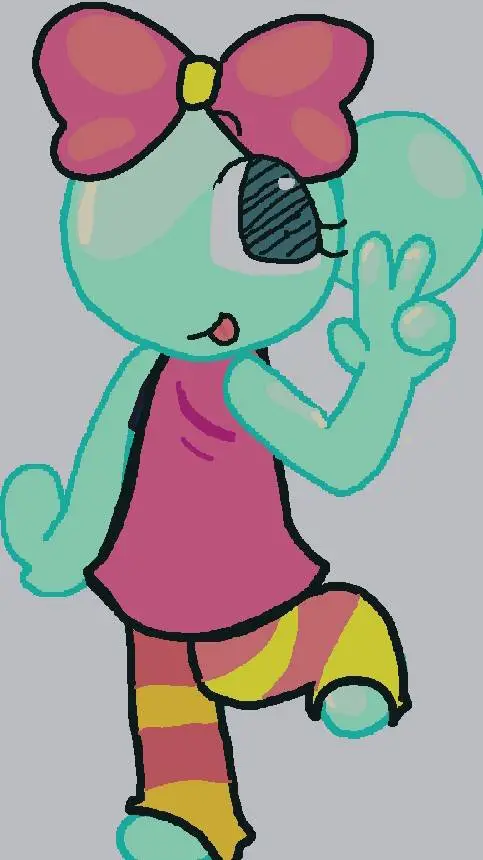 ai character: Poppy! background