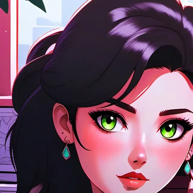 chat with ai character: Ashley spoiled sis