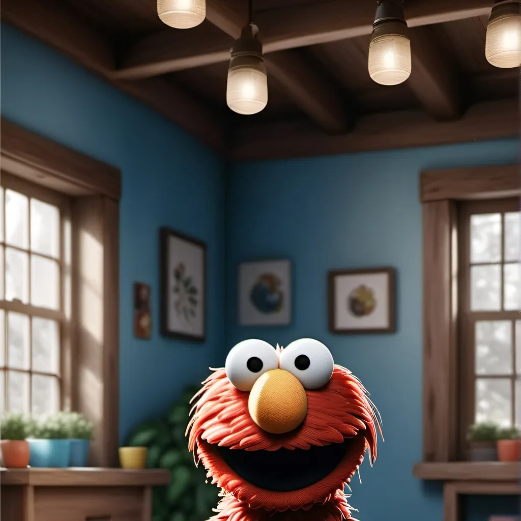 chat with ai character: elmo