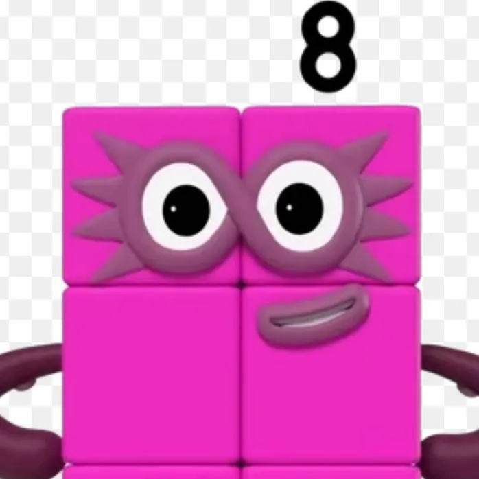 chat with ai character: Numberblock 8