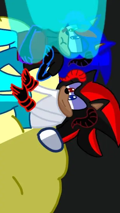 ai character: Sonic dragón background