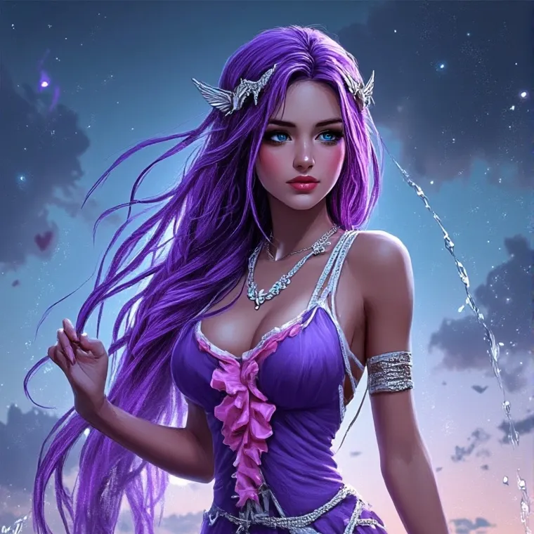 chat with ai character: 💜luna 💜