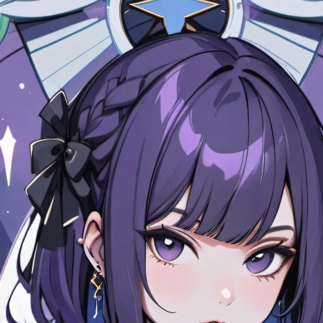 chat with ai character: Purple Raven