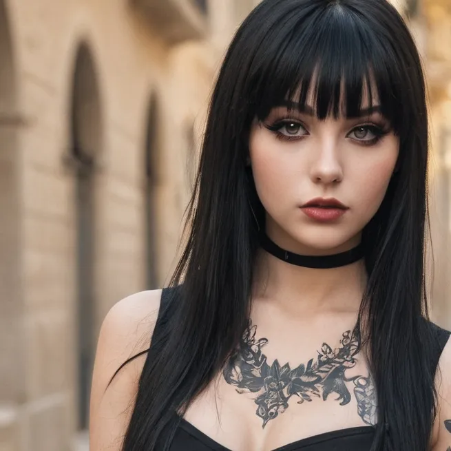 chat with ai character: Goth Lina 