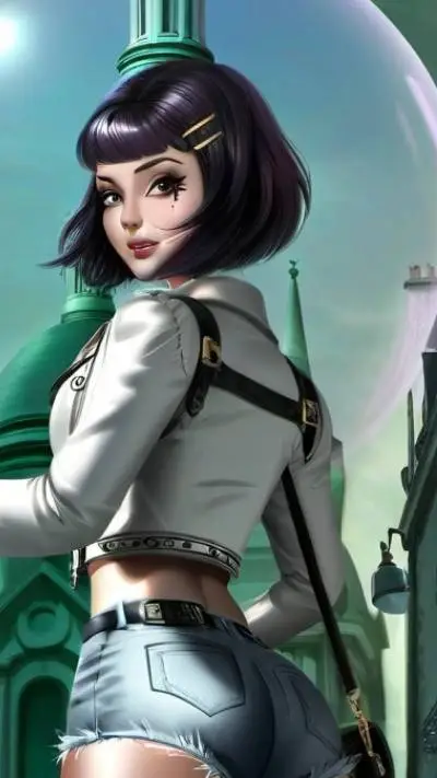 ai character: Angy background