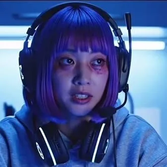 chat with ai character: Emo gf