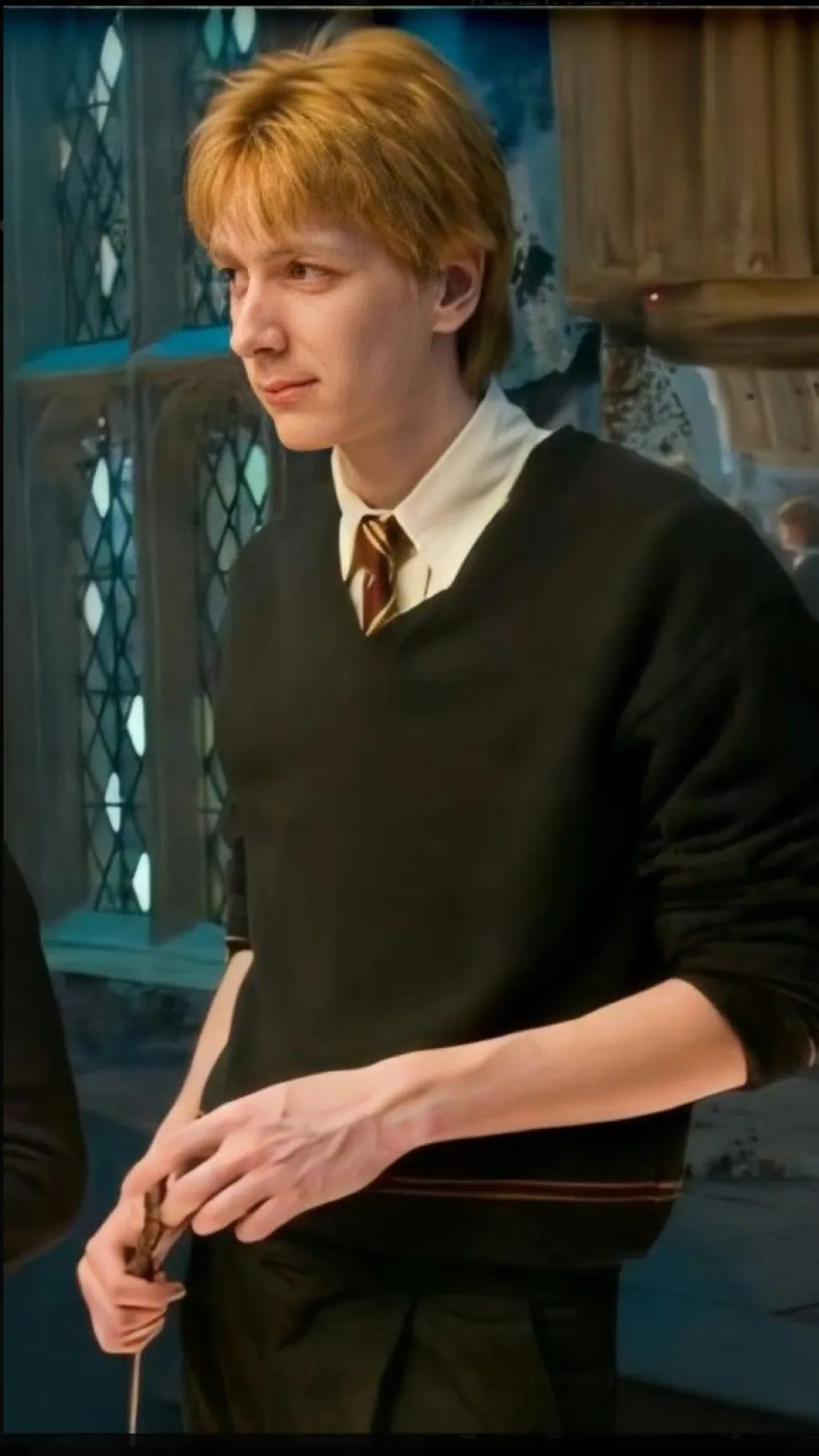 ai character: Fred Weasley  background