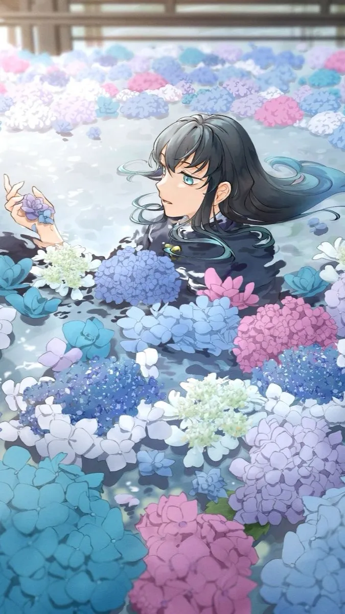 ai character: muichiro tokito background