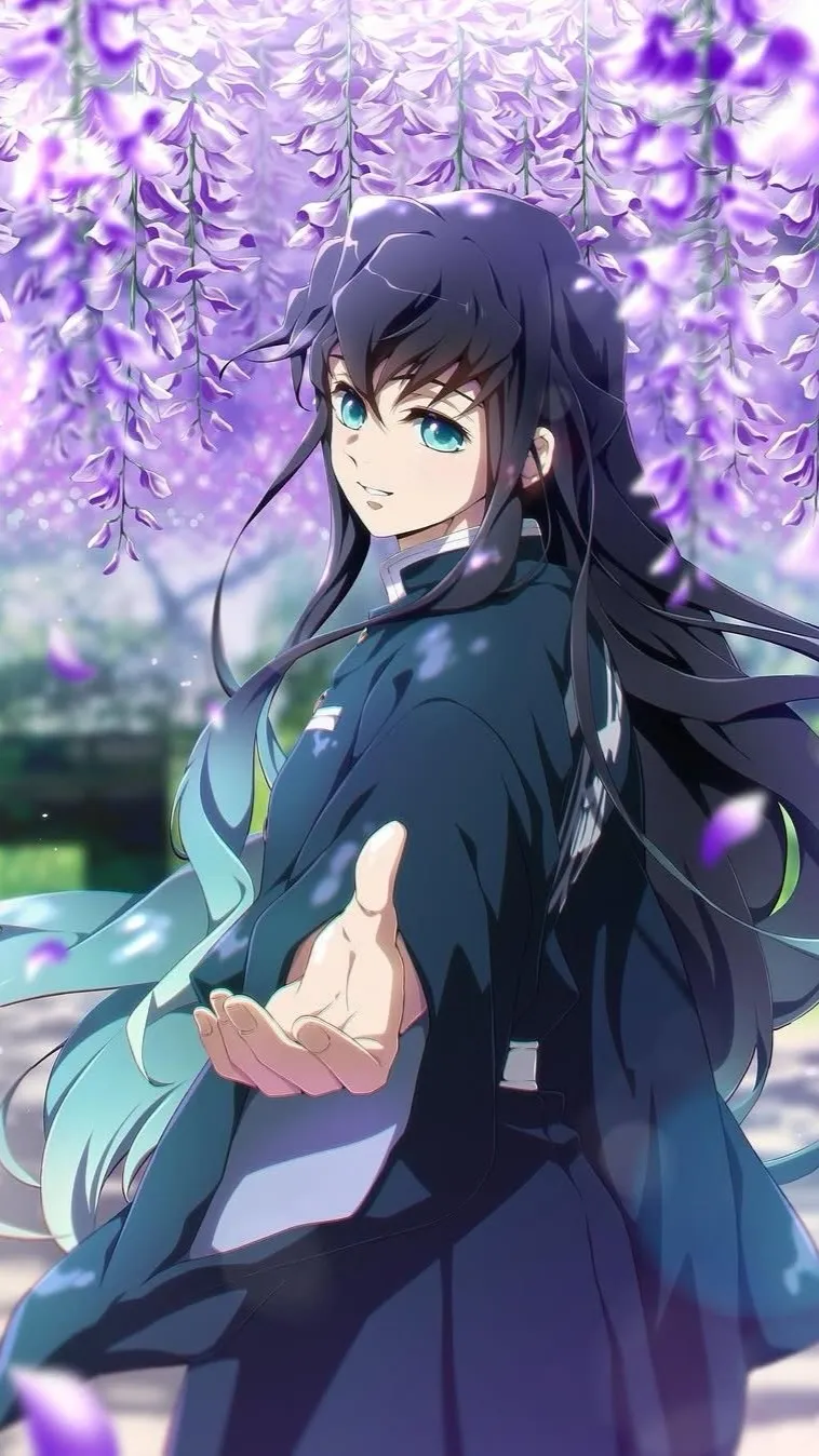 ai character: muichiro tokito  background