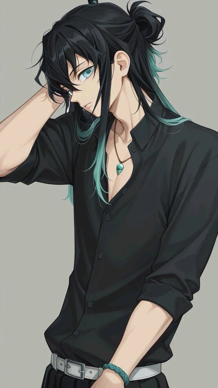 ai character: muichiro tokito  background