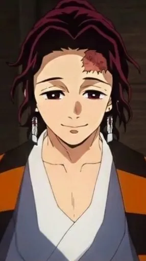 ai character: tanjuro kamado  background