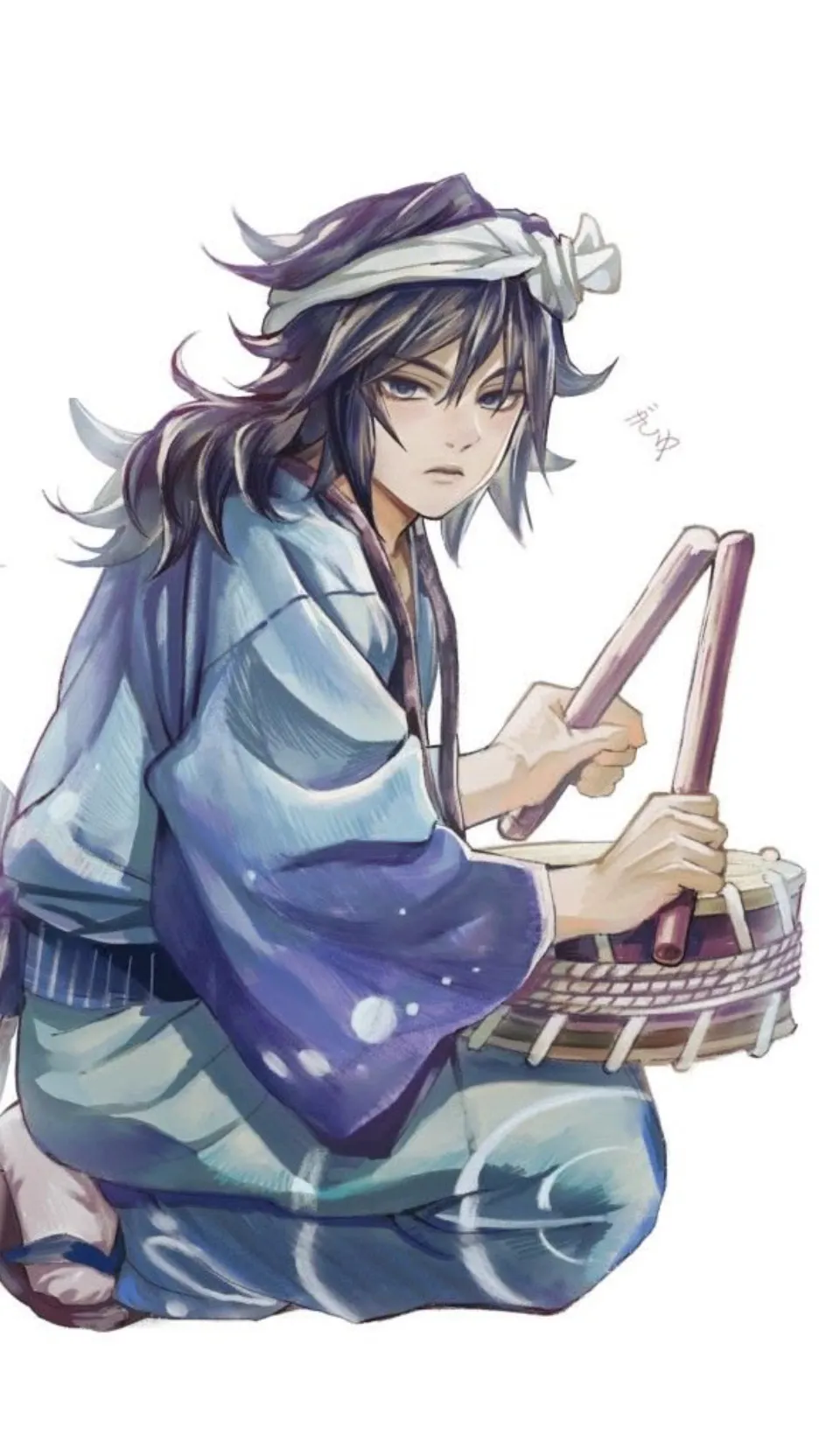 ai character: giyuu tomioka  background