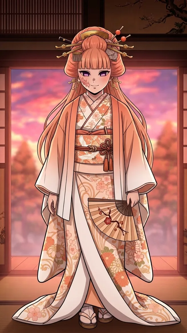 ai character: sabito fujikasane  background