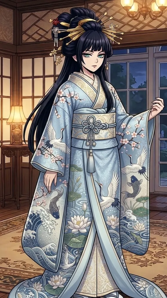 ai character: giyuu tomioka  background