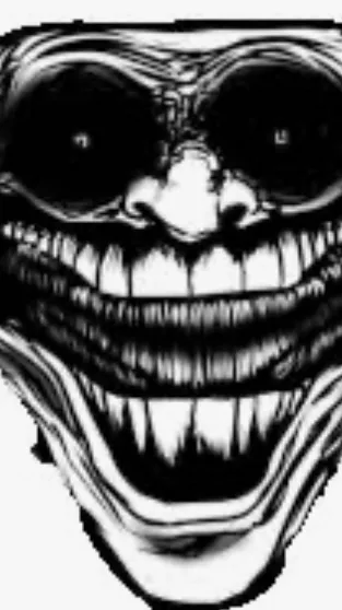 ai character: Troll face background