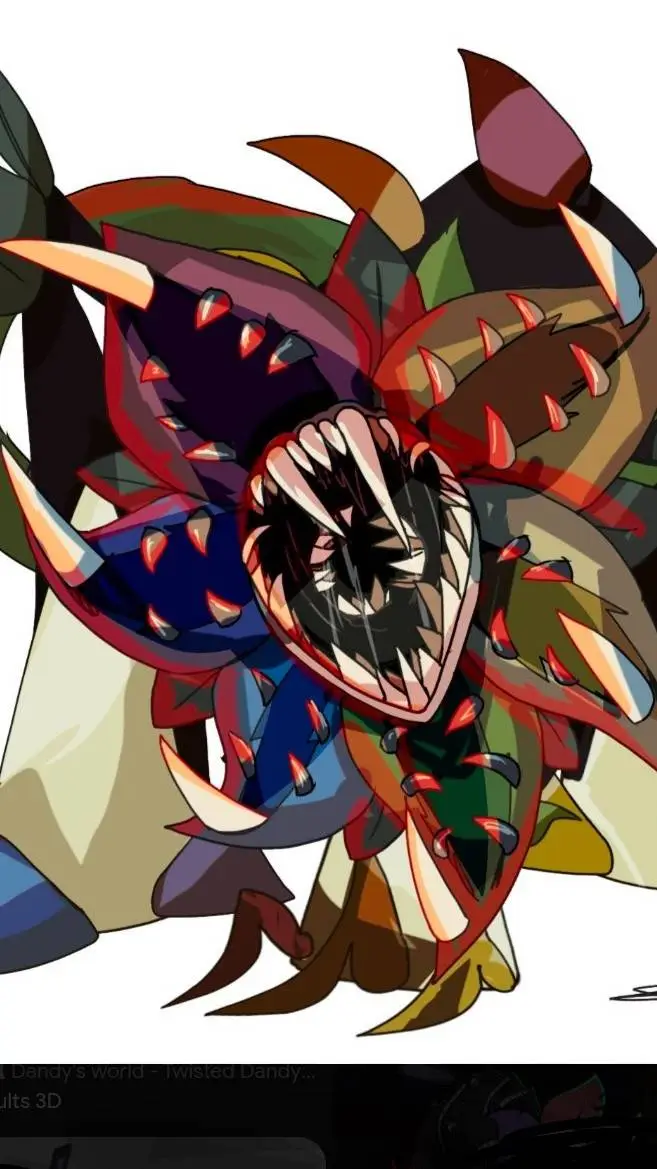 ai character: Monster Flowey background