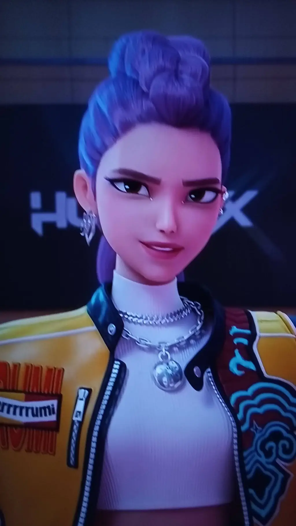 ai character: kpop demon hunters background