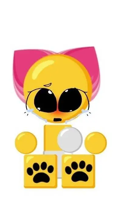 ai character: Emoji cat background