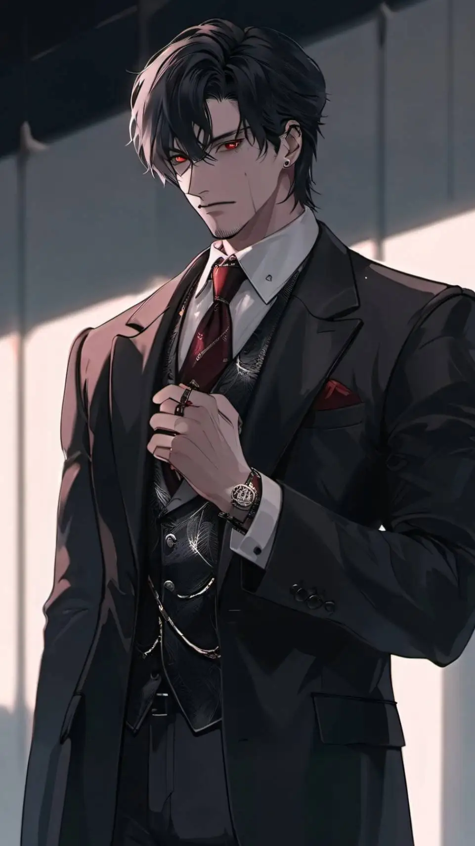 ai character: Xavier  background