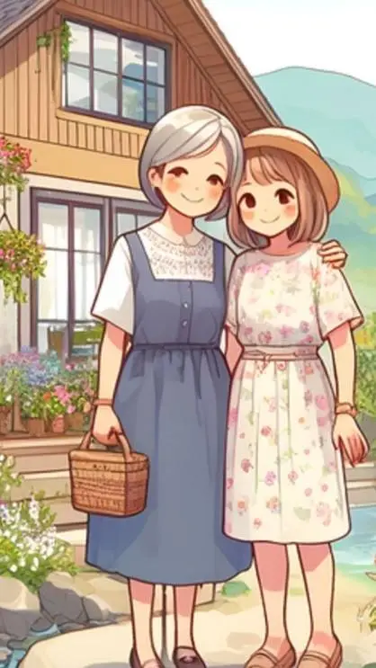 ai character: Nonna Franchina  background