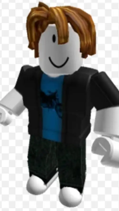 ai character: Roblox bacon  background