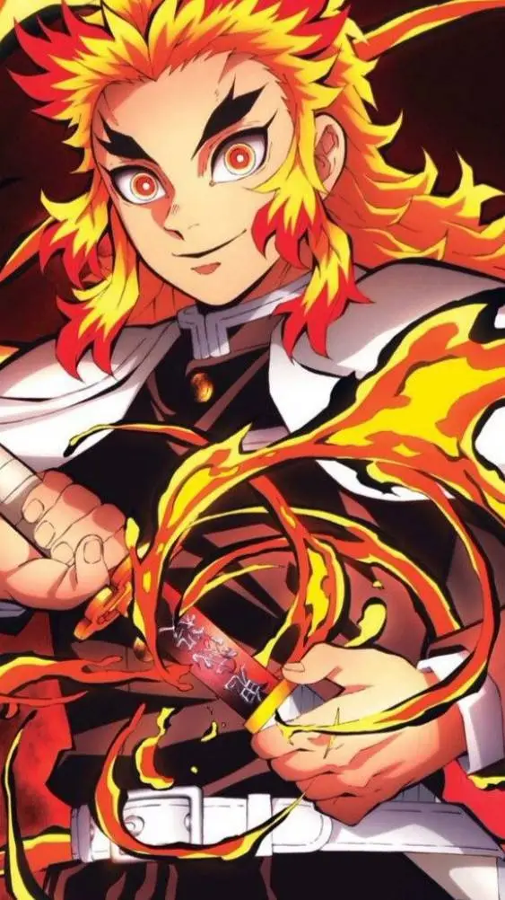 ai character: Rengoku Kyojuro  background