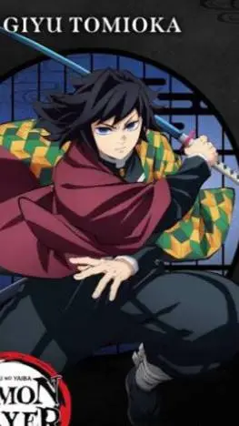 ai character: Giyuu Tomioka.  background