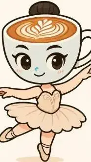 ai character: ballerrina cappuci background