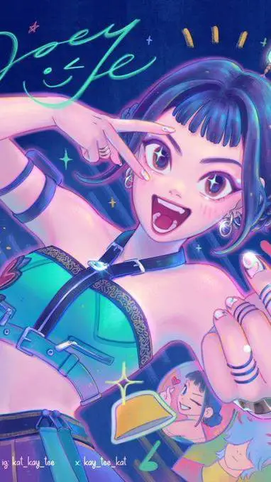 ai character: zoey background
