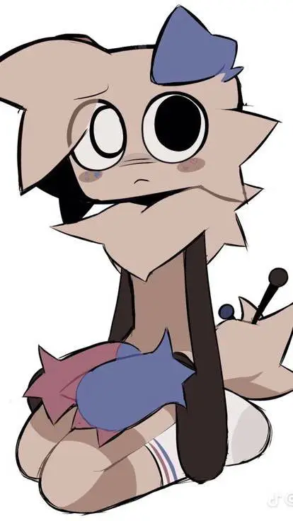 ai character: ❤️goob💙 background