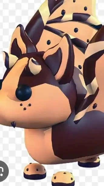 ai character: chocolate cookie🍪 background