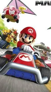 ai character: Mario kart 7 background
