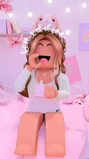 ai character: Roblox Girl background