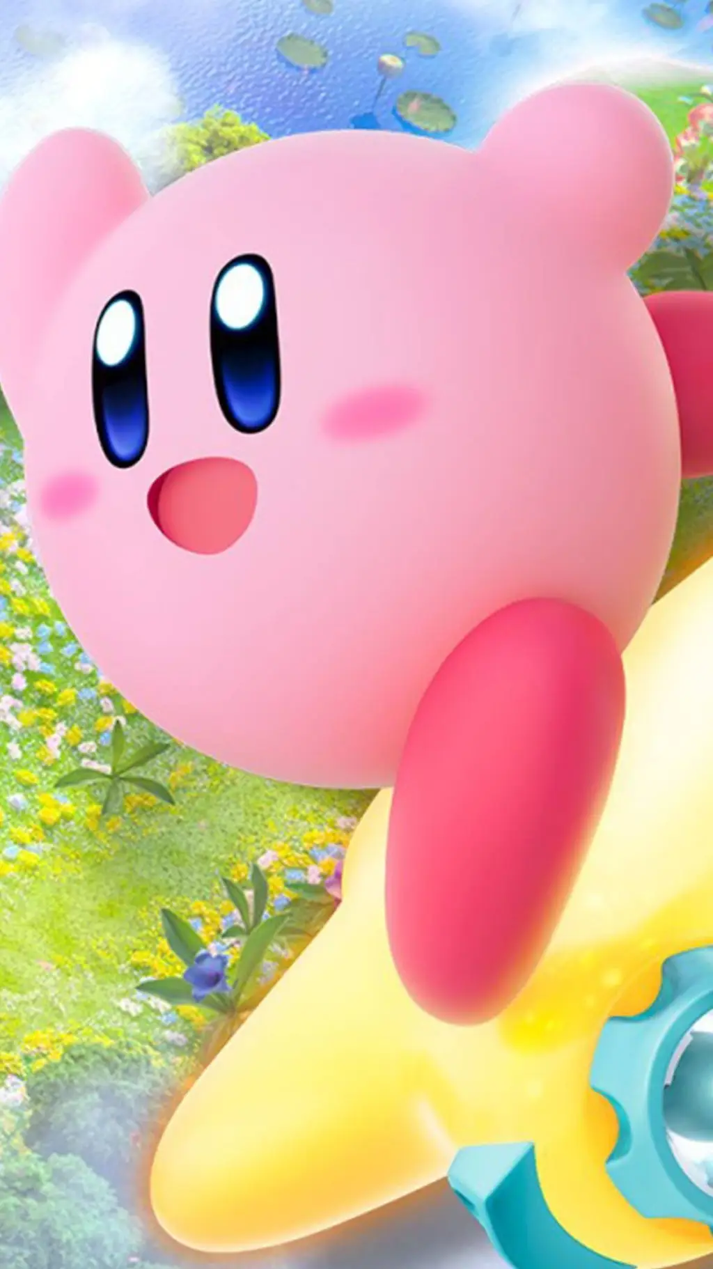ai character: kirby air riders background